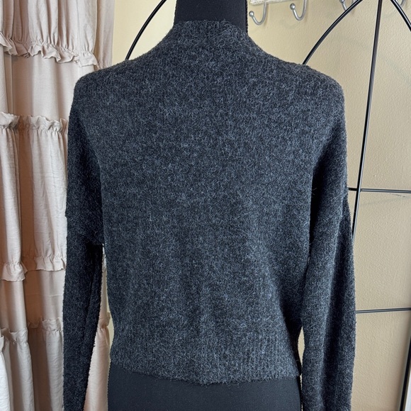 Love Tree Women's Charcoal Gray Cardigan Sweater Size S - Picture 5 of 11